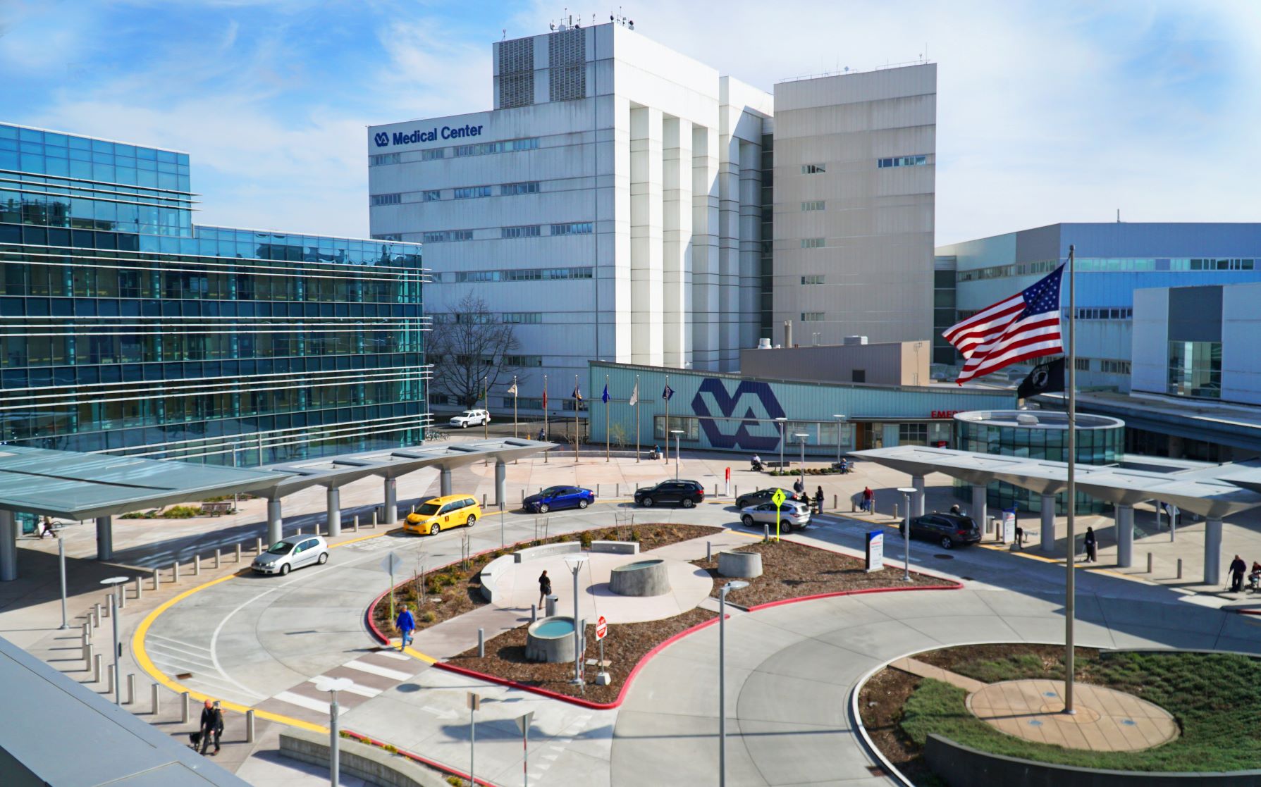 Exterior photo of VA Puget Sound Seattle campus
